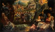 The Worship of the Golden Calf Tintoretto